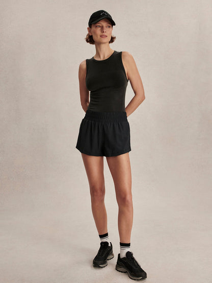 Varley Black Kallin Running Short | VARLEY US