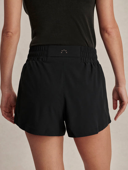 Varley Black Kallin Running Short | VARLEY US