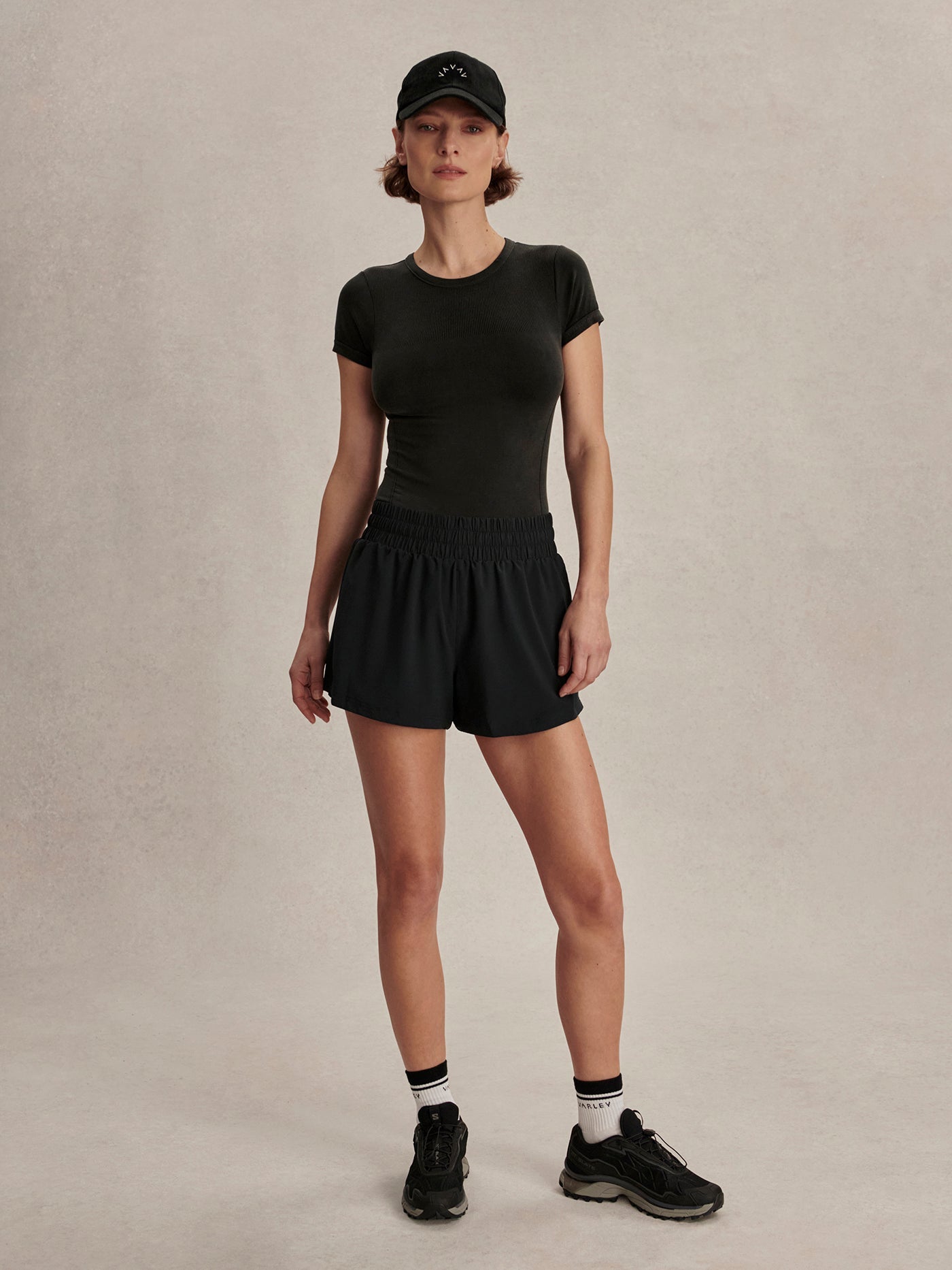 Varley Black Kallin Running Short 1.5 | VARLEY US