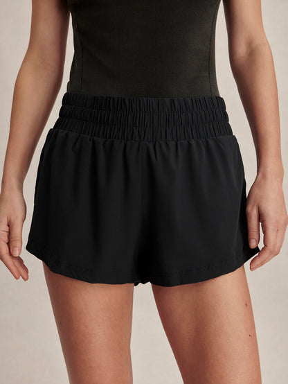 Varley Black Kallin Running Short 1.5 | VARLEY US