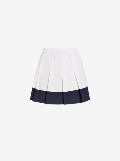 Varley White/ Blue Nights Chase High-Rise Skort 14'' | VARLEY US