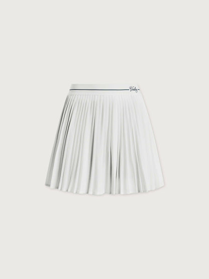 Varley White Clemency High Rise Skort 13.5