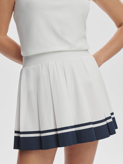 Varley White/ Blue Nights Mariam 2 in 1 Skort 14.5