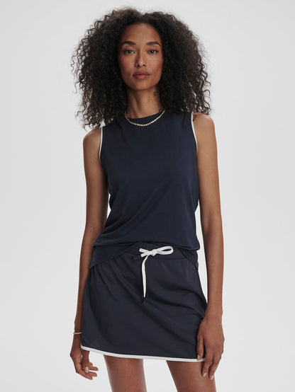 Varley Blue Nights Archer Mid Rise Skort 13.5