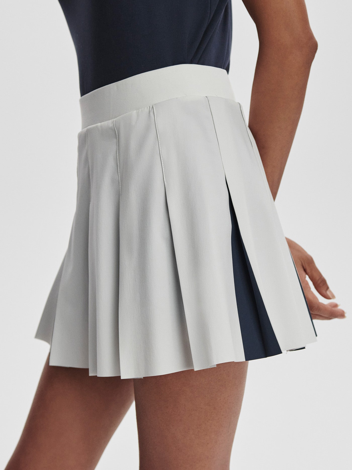 Varley White/ Blue Nights Bronte 2 in 1 Skirt 15.5