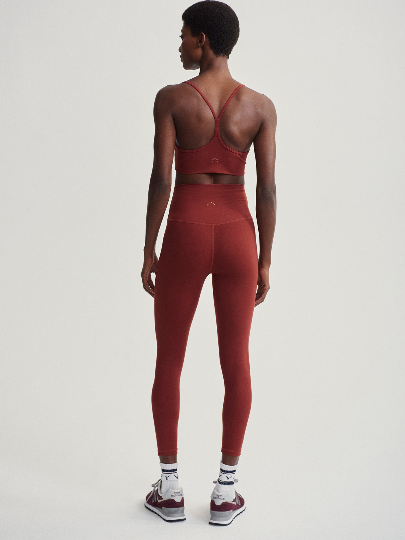 Varley Russett Brown Freesoft Super High Legging 25