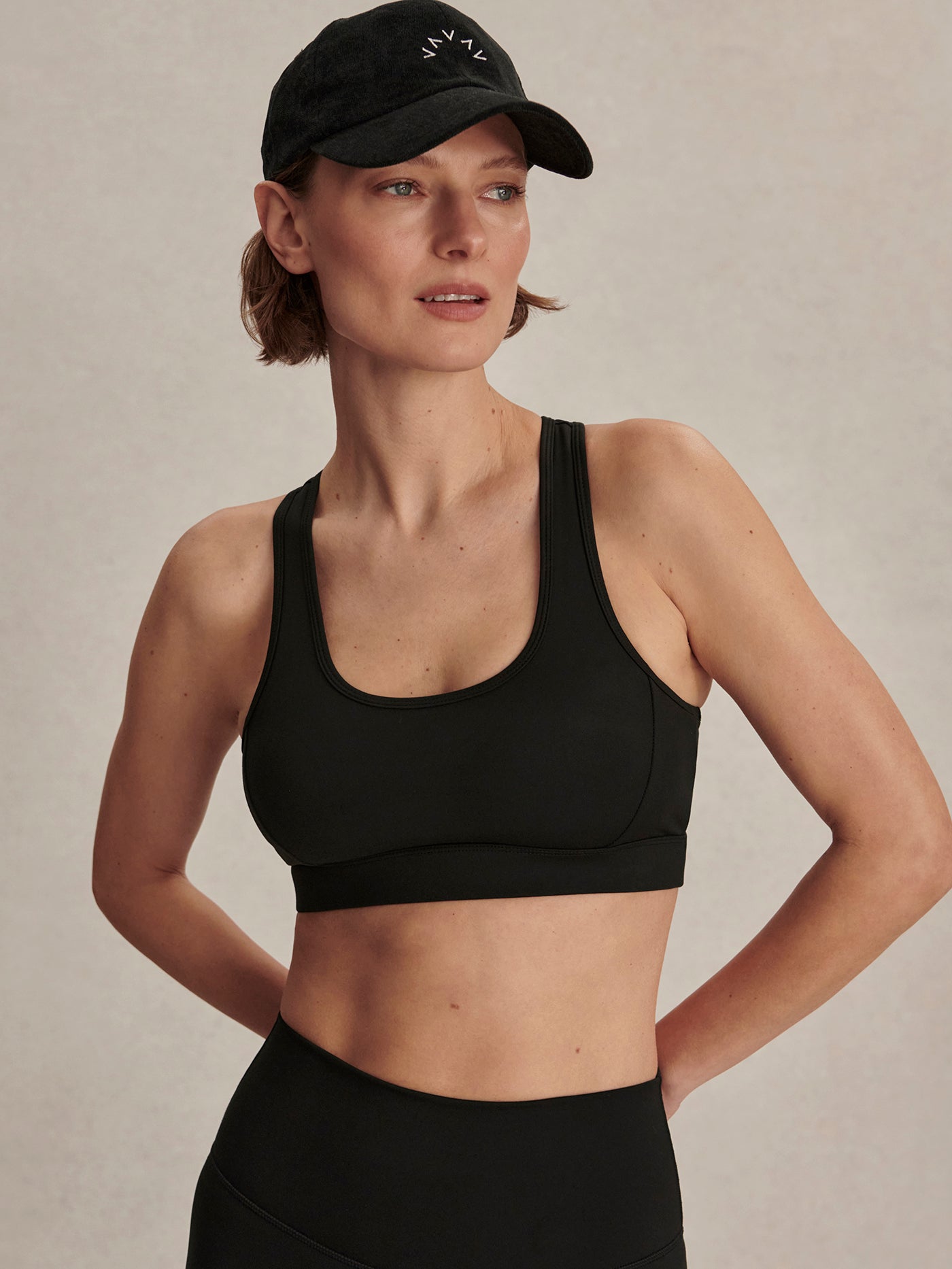 Varley Black Freesoft Selma Bra