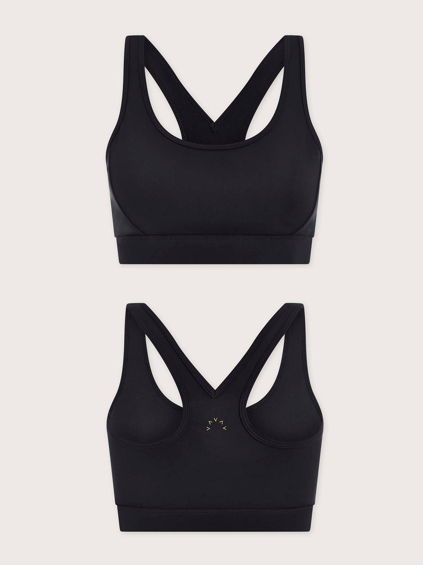 Varley Black Freesoft Selma Bra