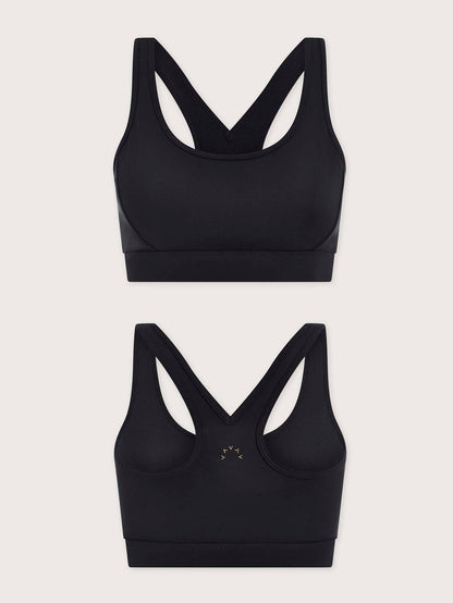 Varley Black Freesoft Selma Bra