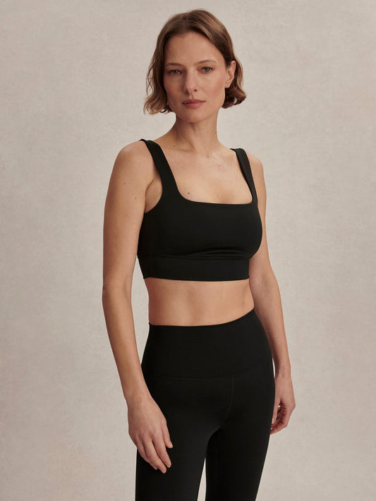 Varley Black Assure Cori Bra