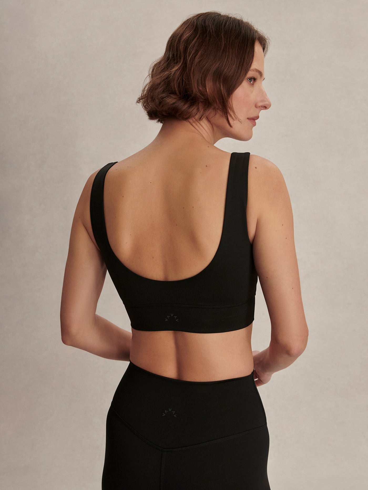 Varley Black Assure Cori Bra