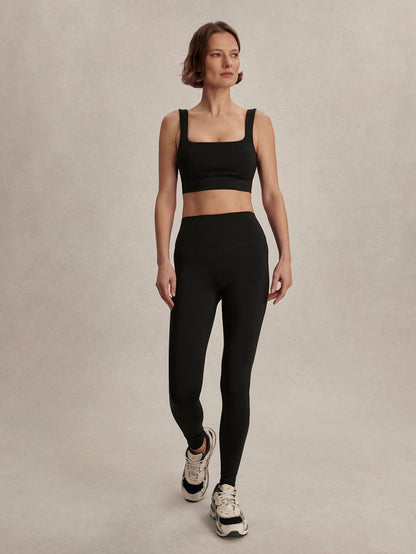 Varley Black Assure Cori Bra