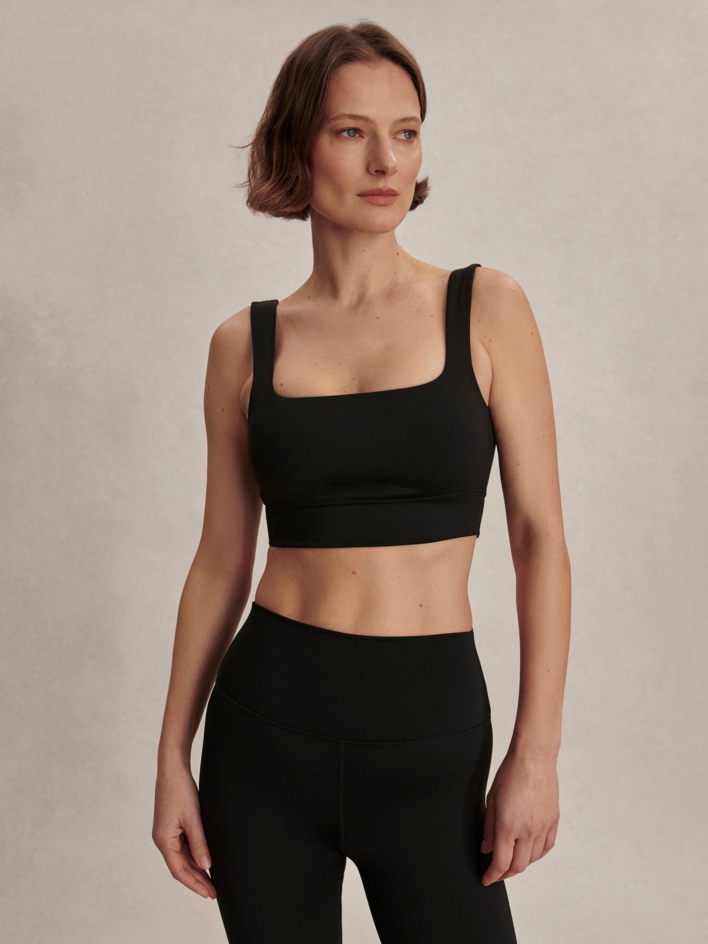 Varley Black Assure Cori Bra