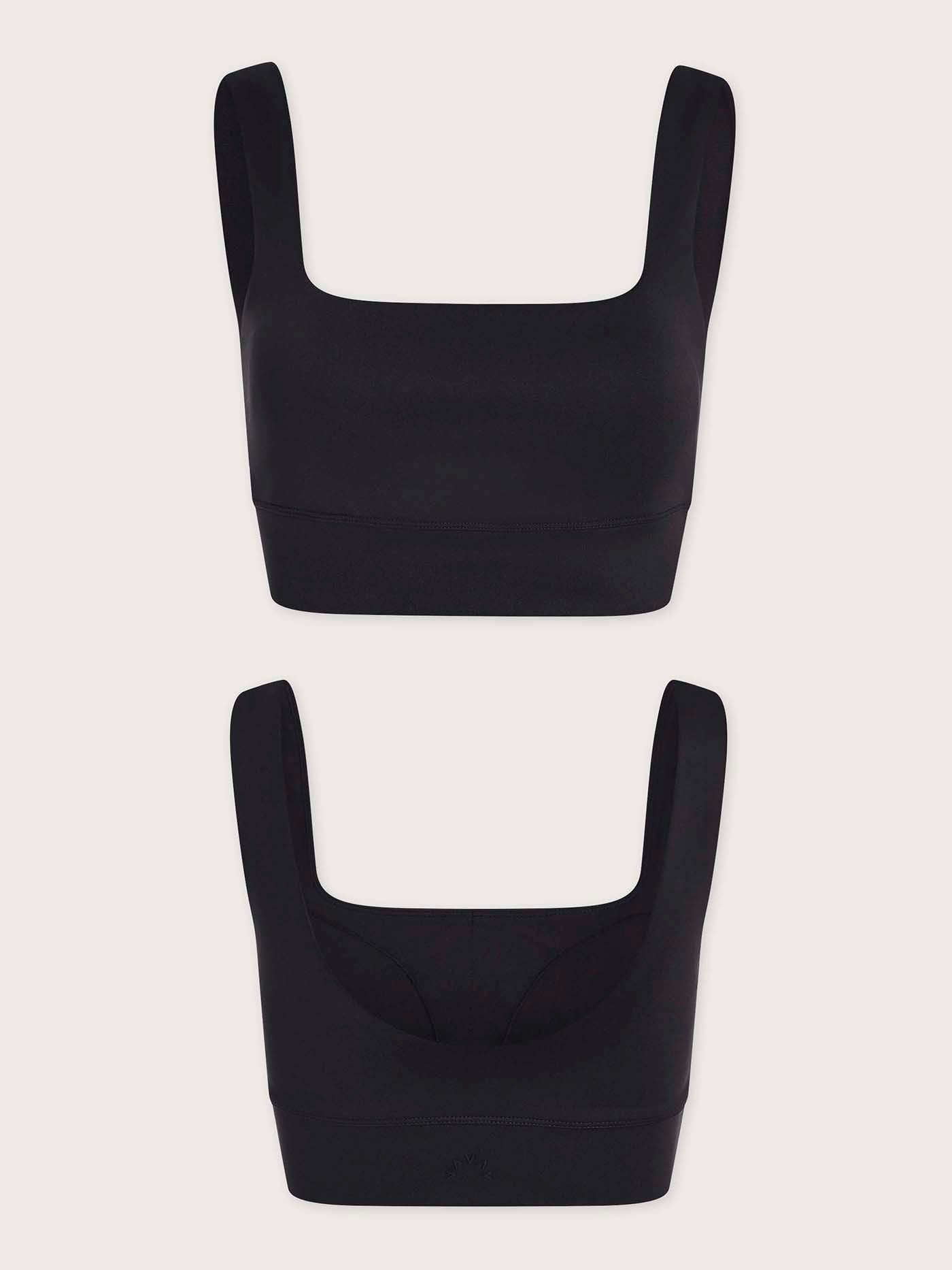 Varley Black Assure Cori Bra