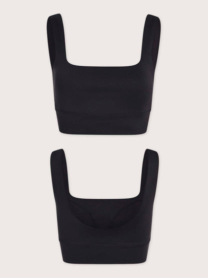 Varley Black Assure Cori Bra