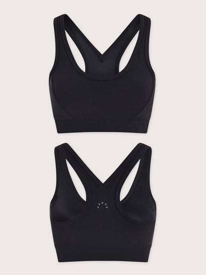 Varley Black Always Selma Bra