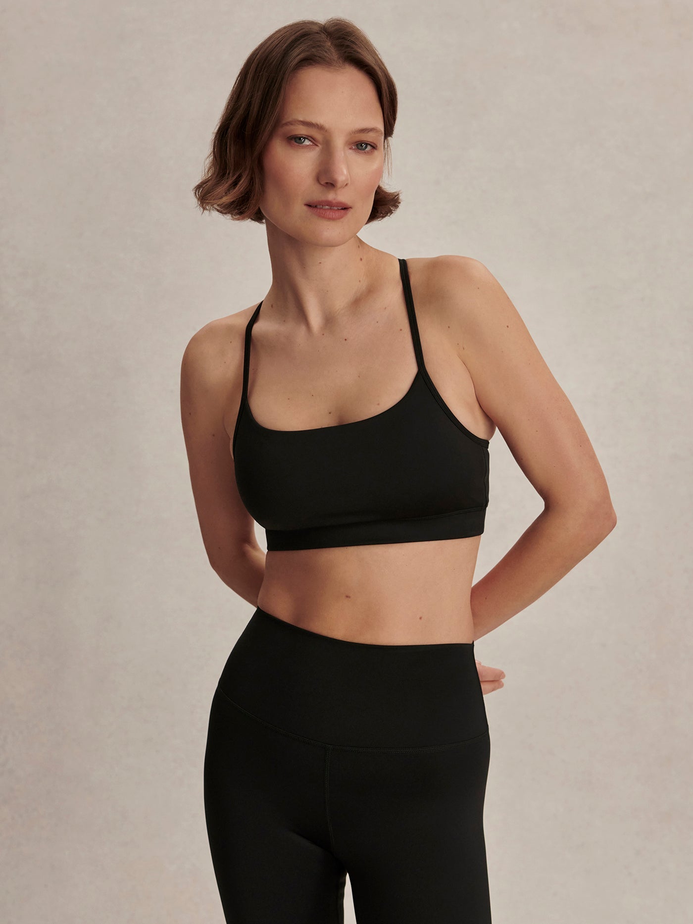 Varley Black Assure Cerys Bra