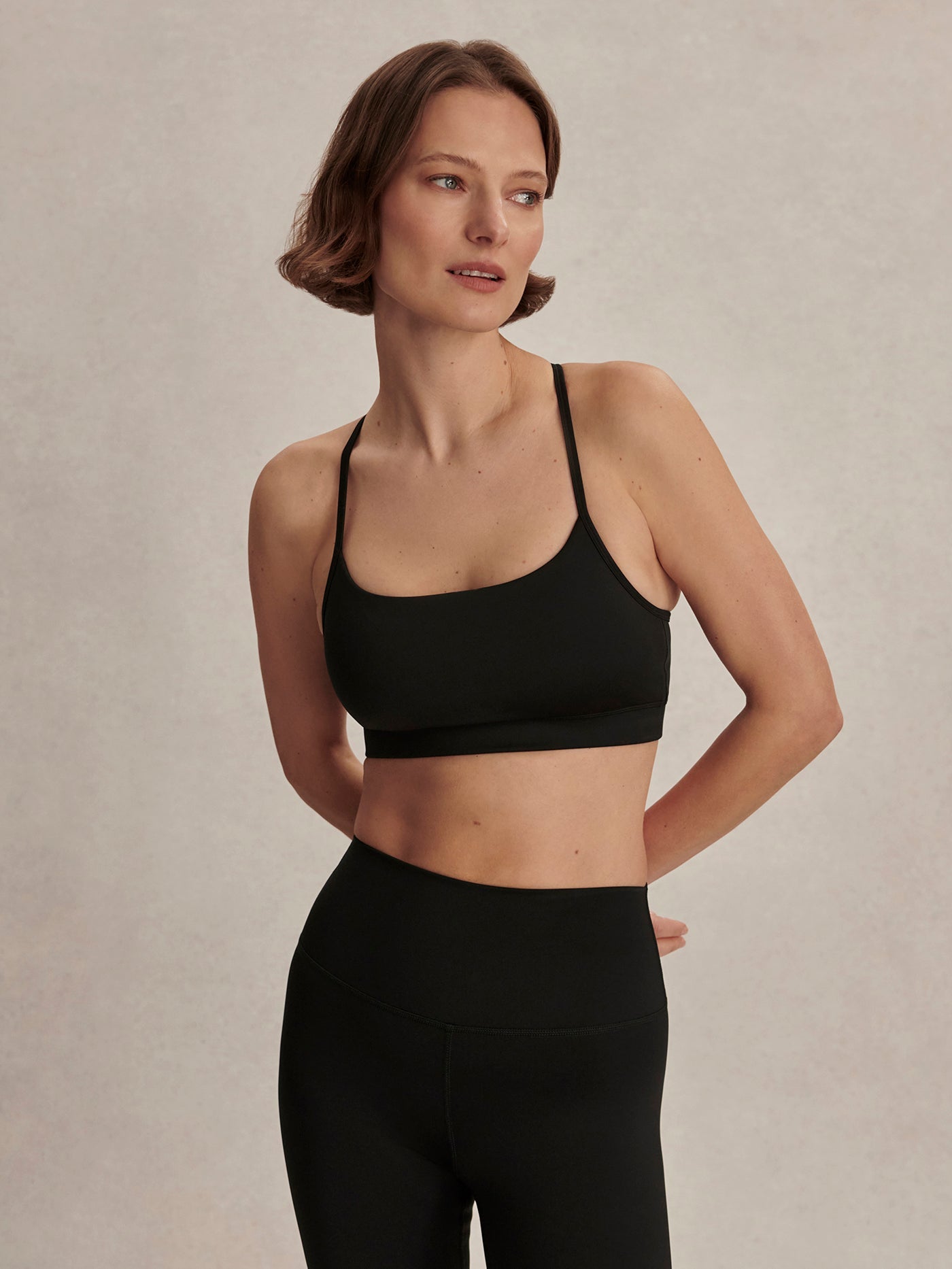 Varley Black Assure Cerys Bra