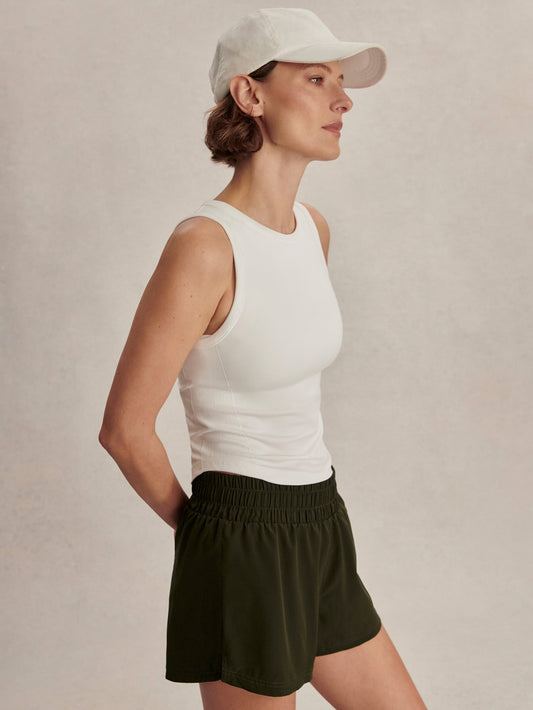 Varley White Toby Seamless Tank