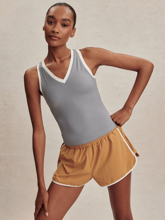 Varley Wind Blue Chia V-Neck Tank