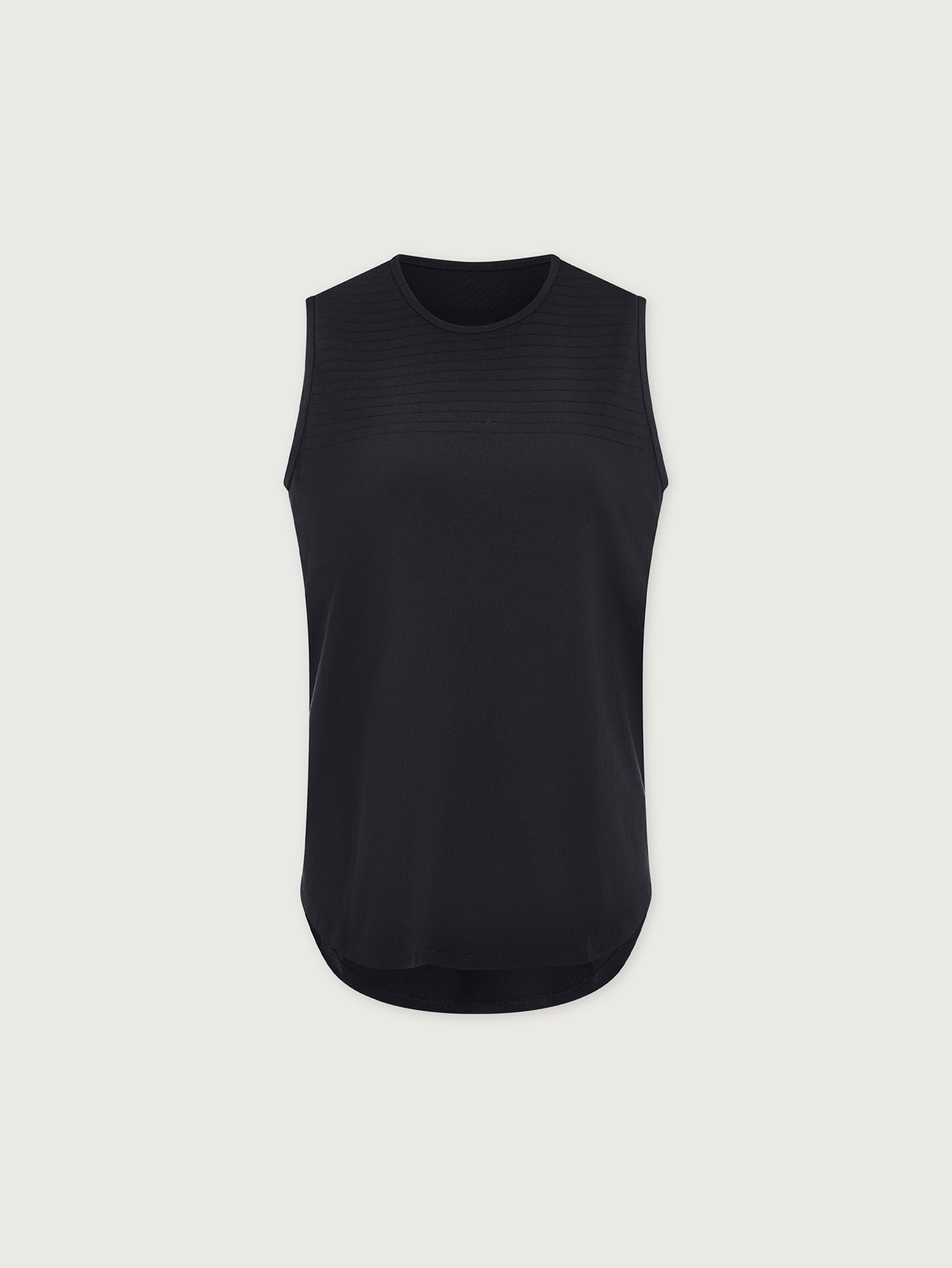 Varley Black Nolan Seamless Longline Tank