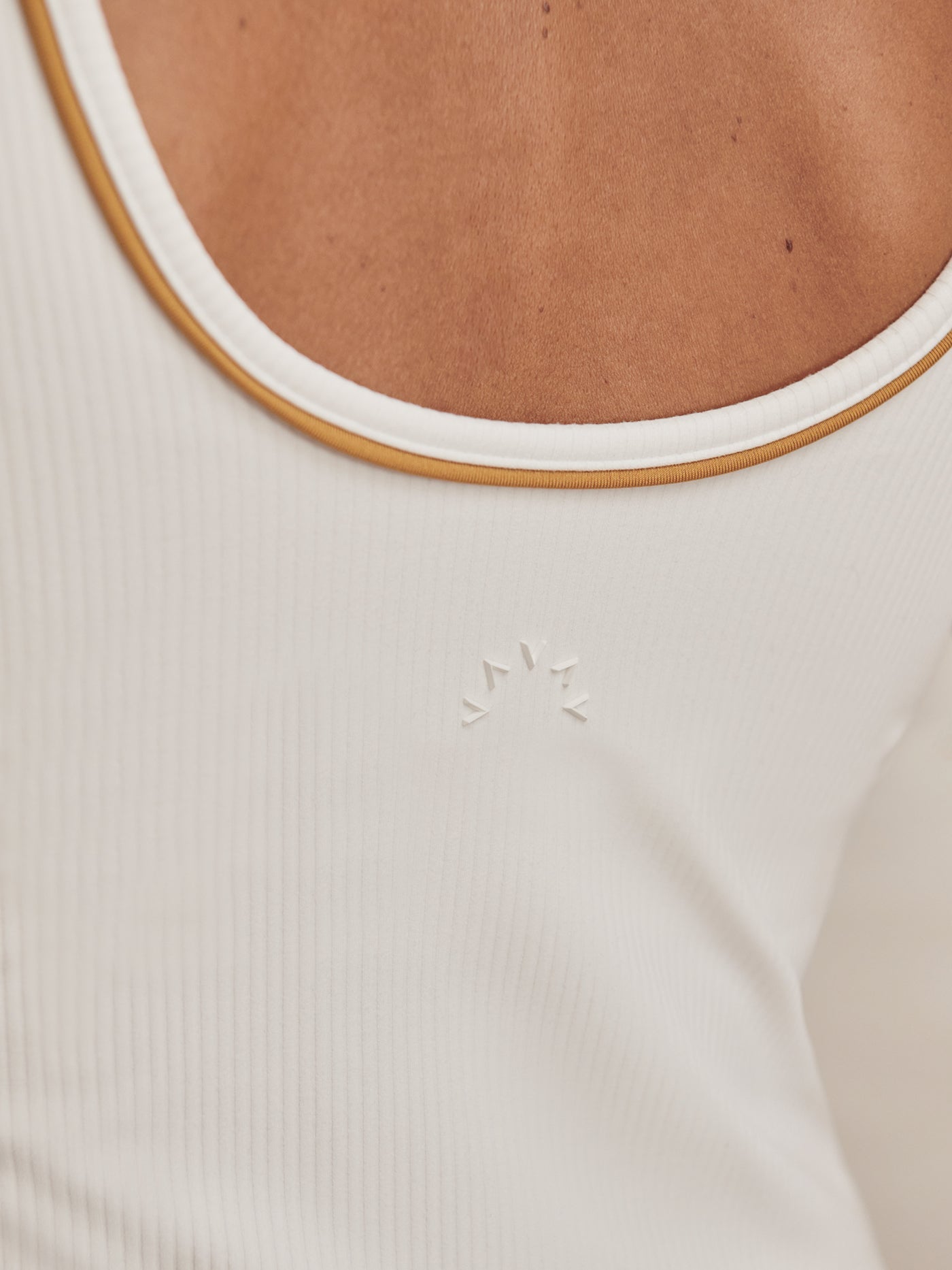 Varley White/ Apple Cinnamon Barney Piped Tank