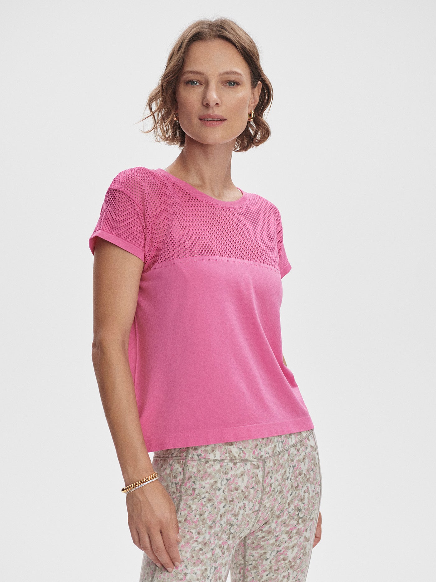 Varley Ibis Rose Calloway Boxy Tee | VARLEY US