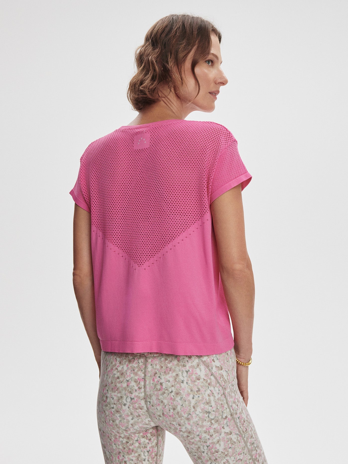 Varley Ibis Rose Calloway Boxy Tee | VARLEY US