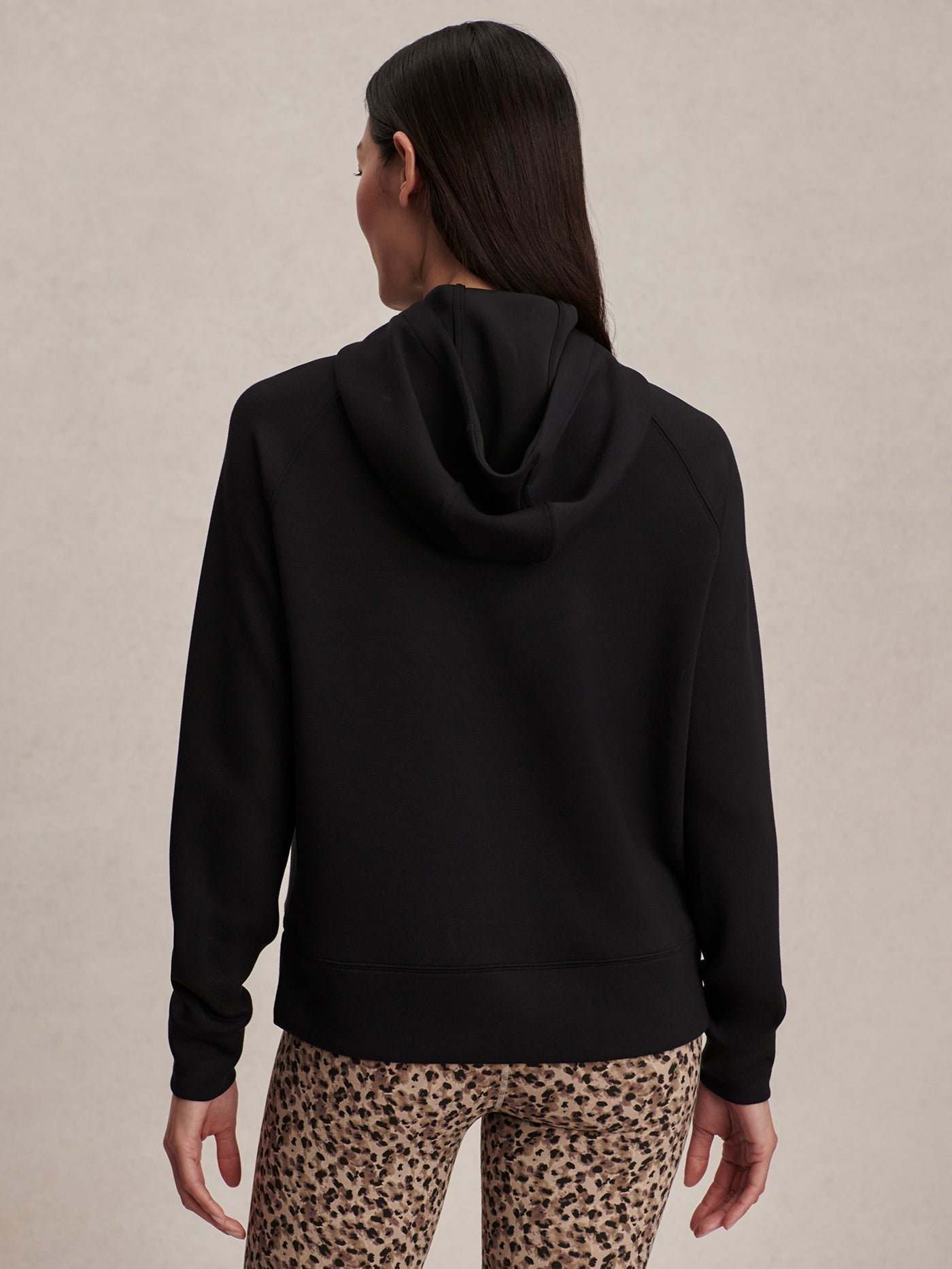 Varley Black Karo Half Zip Active Sweat