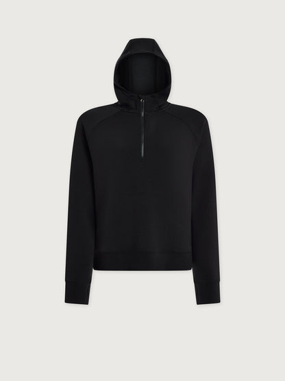 Varley Black Karo Half Zip Active Sweat