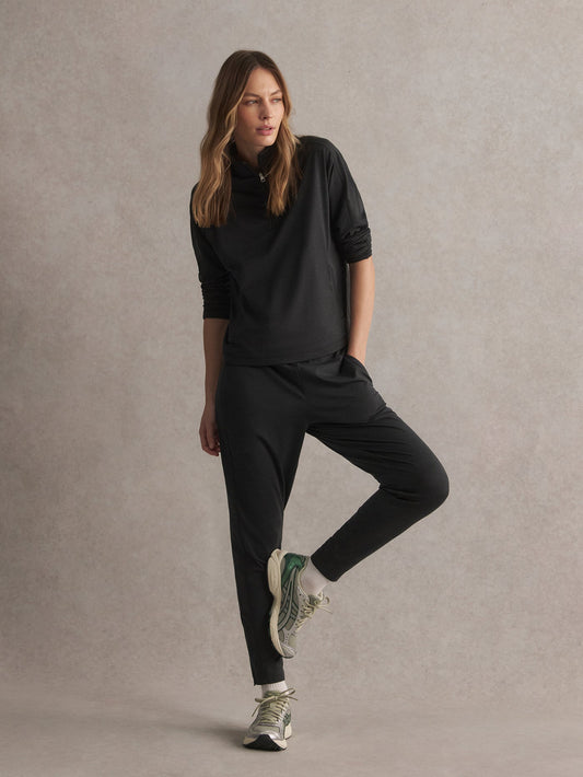 Varley Black Marl Kya Active Sweatpant 29