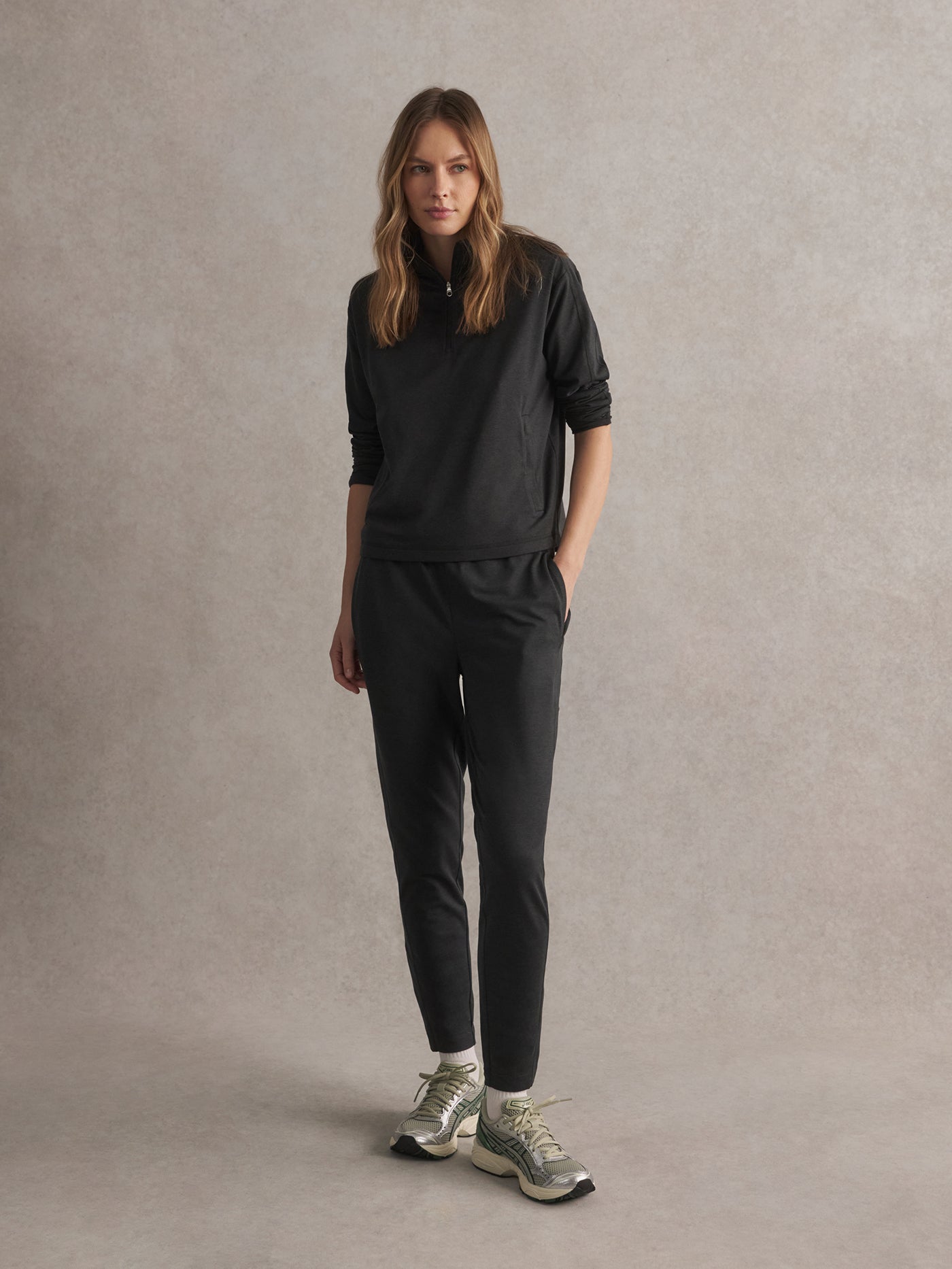 Varley Black Marl Kya Active Sweatpant 27