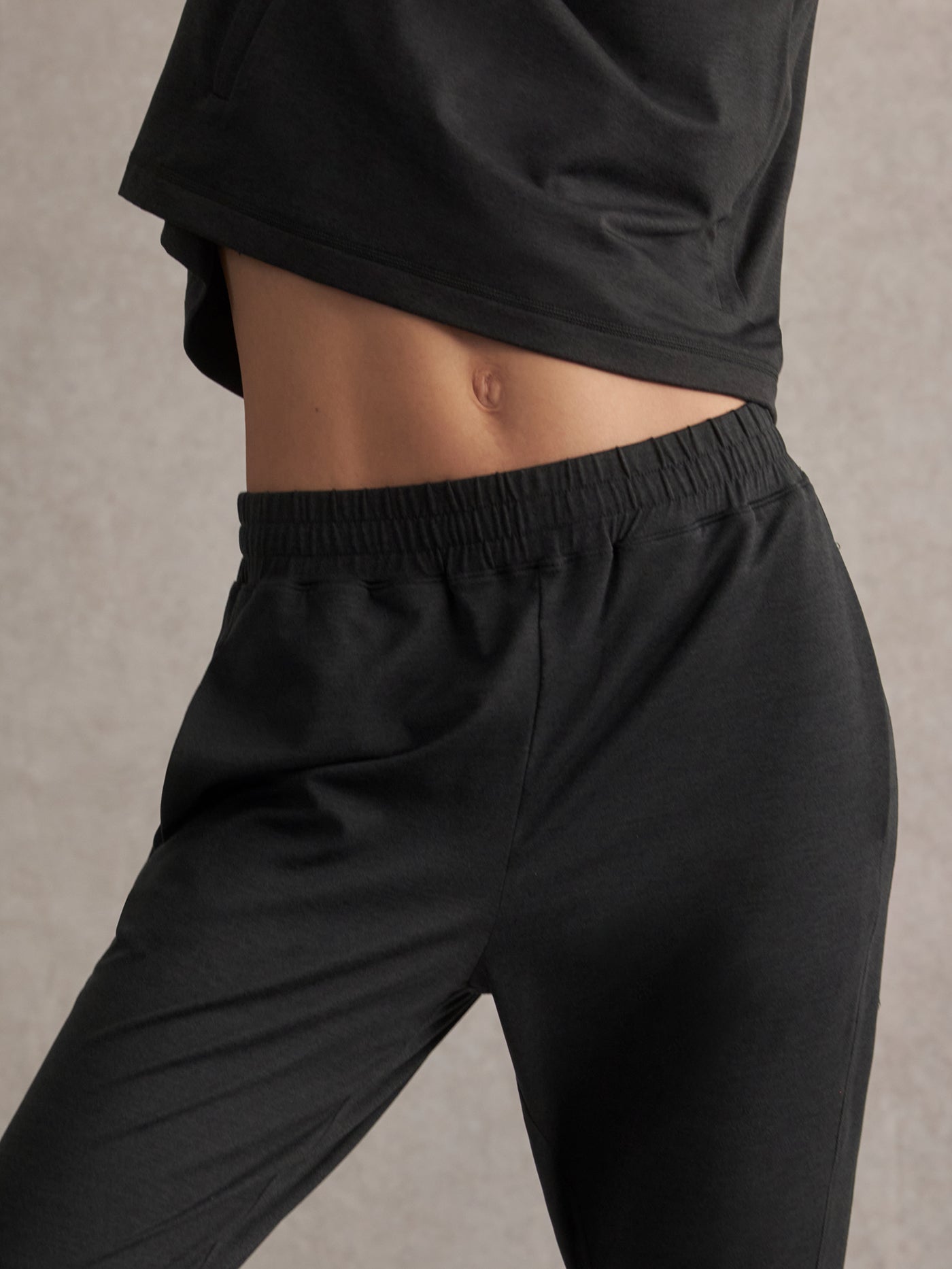 Varley Black Marl Kya Active Sweatpant 27