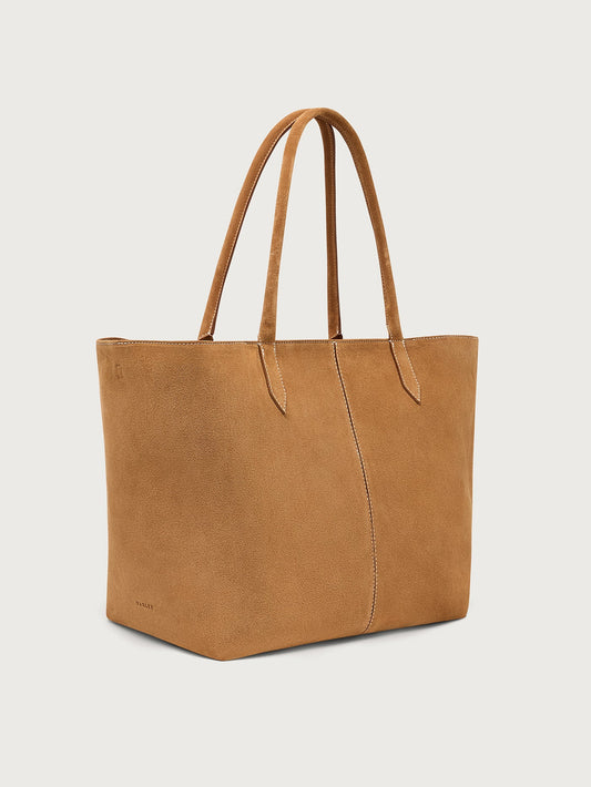 Varley Caramel Louey Tote Bag Medium Suede - Premium Everyday Tote