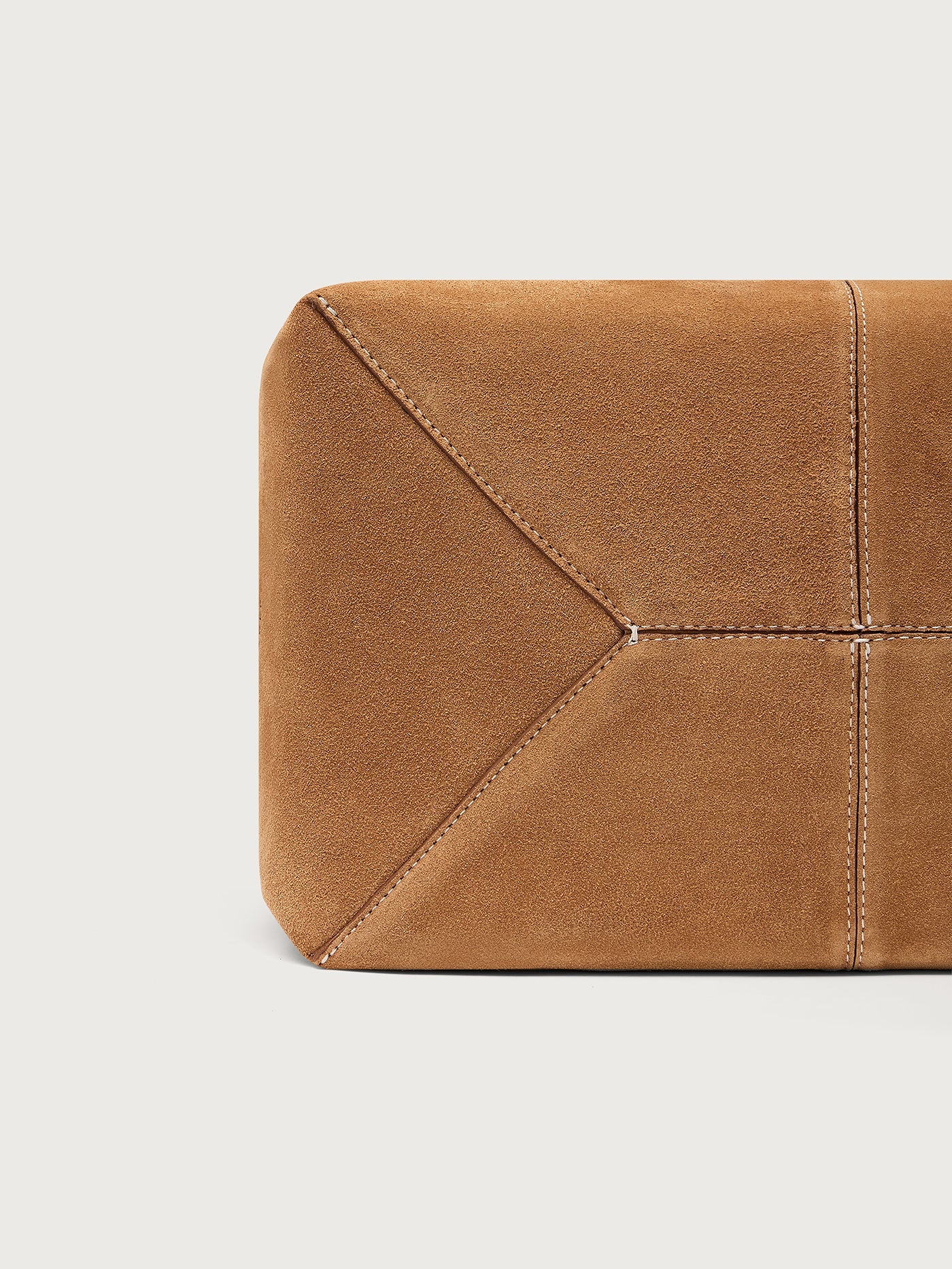 Varley Caramel Louey Tote Bag Medium Suede - Premium Everyday Tote