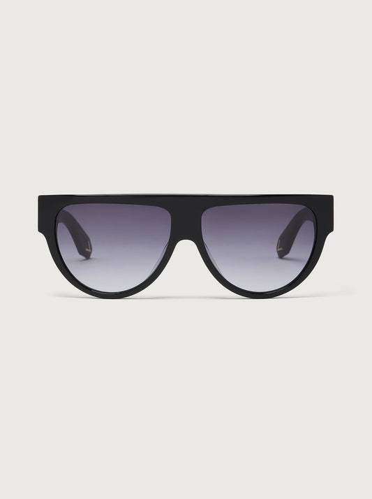Varley Black Dalling Oversize Sunglasses