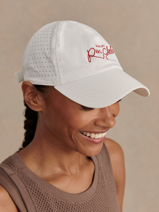 Varley White Cole Run Cap