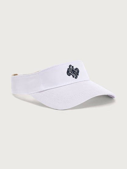 Varley White Ace Sports Visor