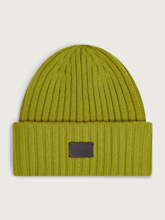 Varley Olive Oil Elva Chunky Rib Beanie
