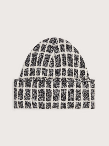 Varley Charcoal Marl Noel Knit Beanie