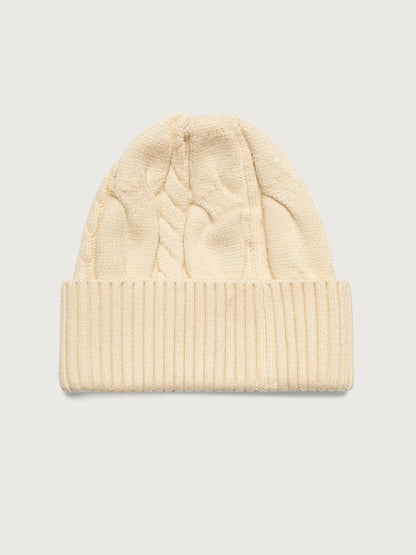 Varley Whitecap Grey Chamond Cable Beanie | VARLEY US
