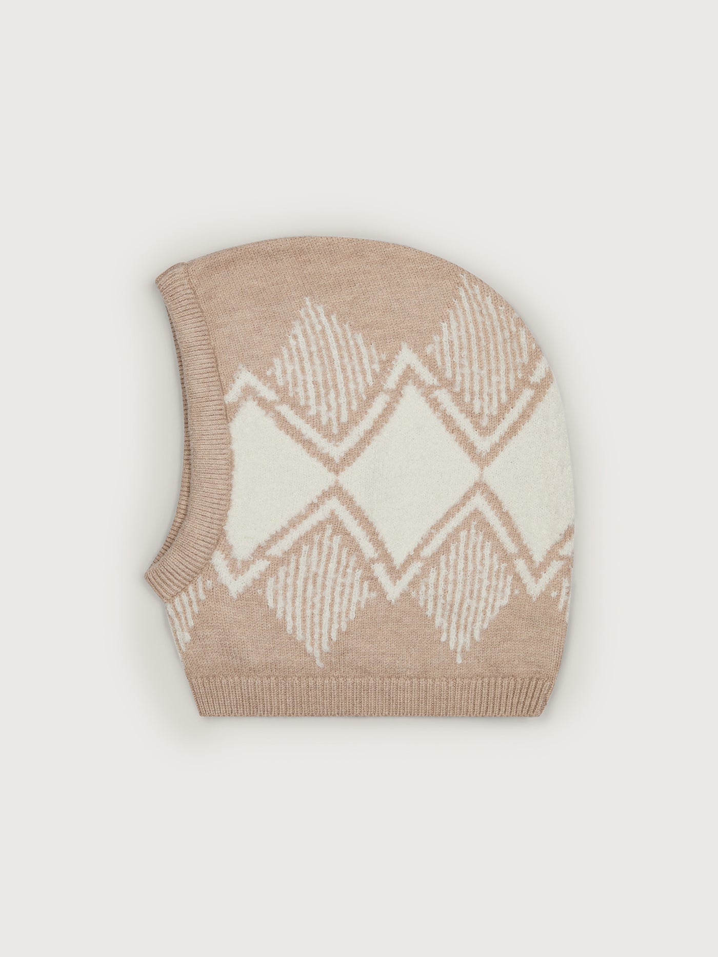 Varley Light Taupe Ethan Knit Hood
