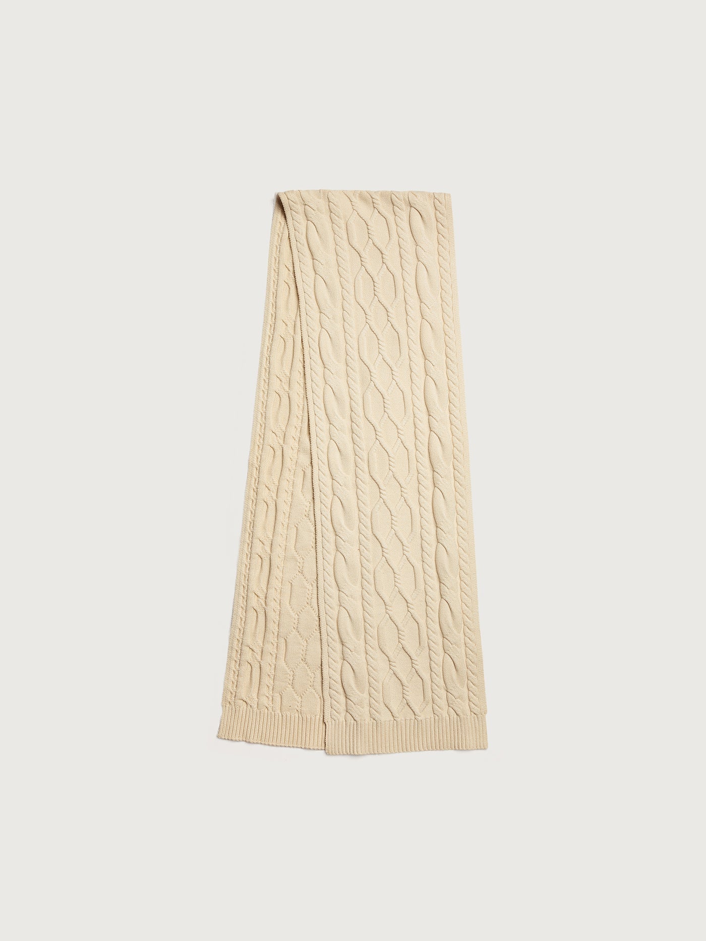 Varley Whitecap Grey Corsair Cable Scarf | VARLEY US