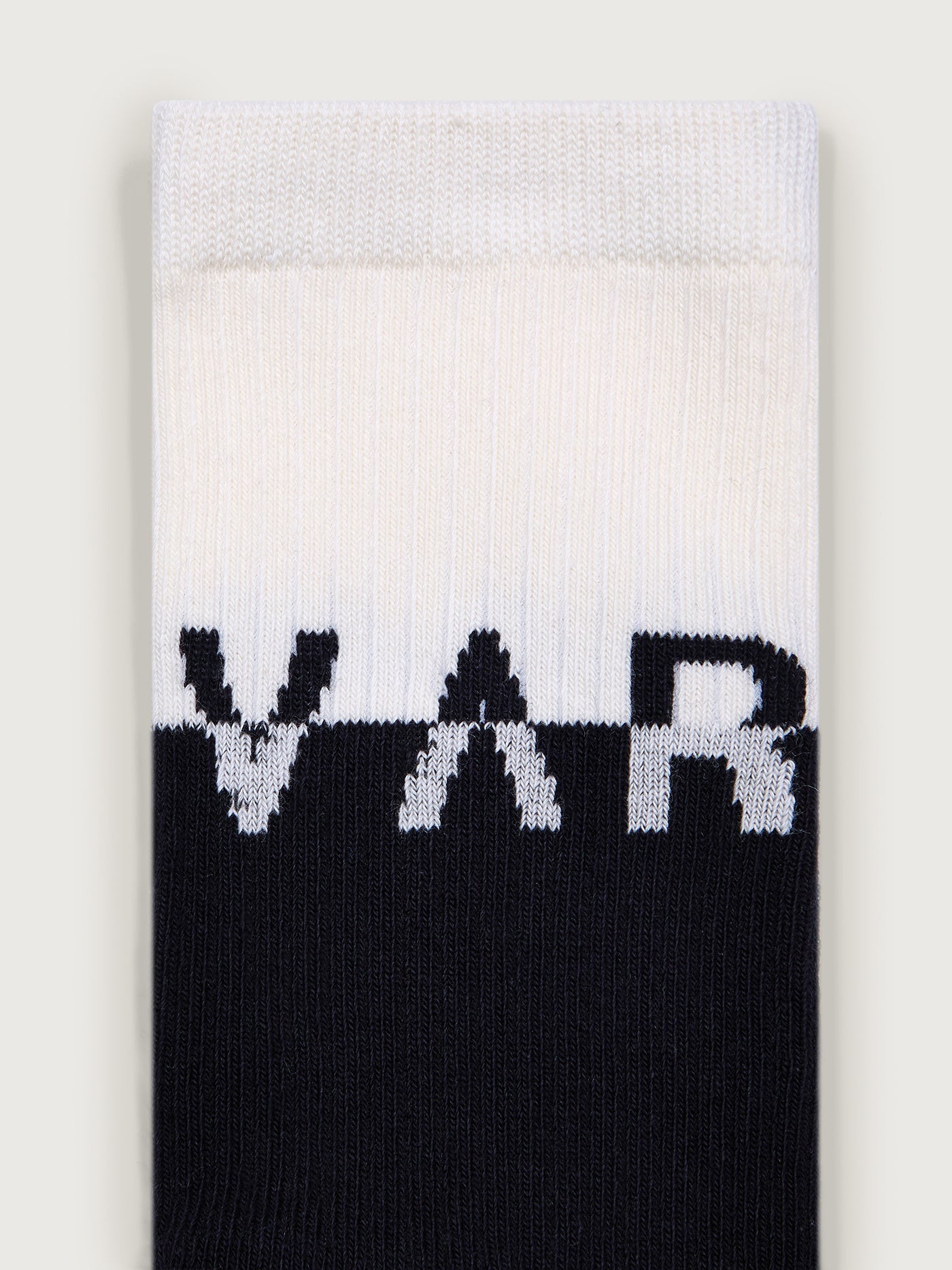 Varley Black/ Egret Stellar Colorblock Sock