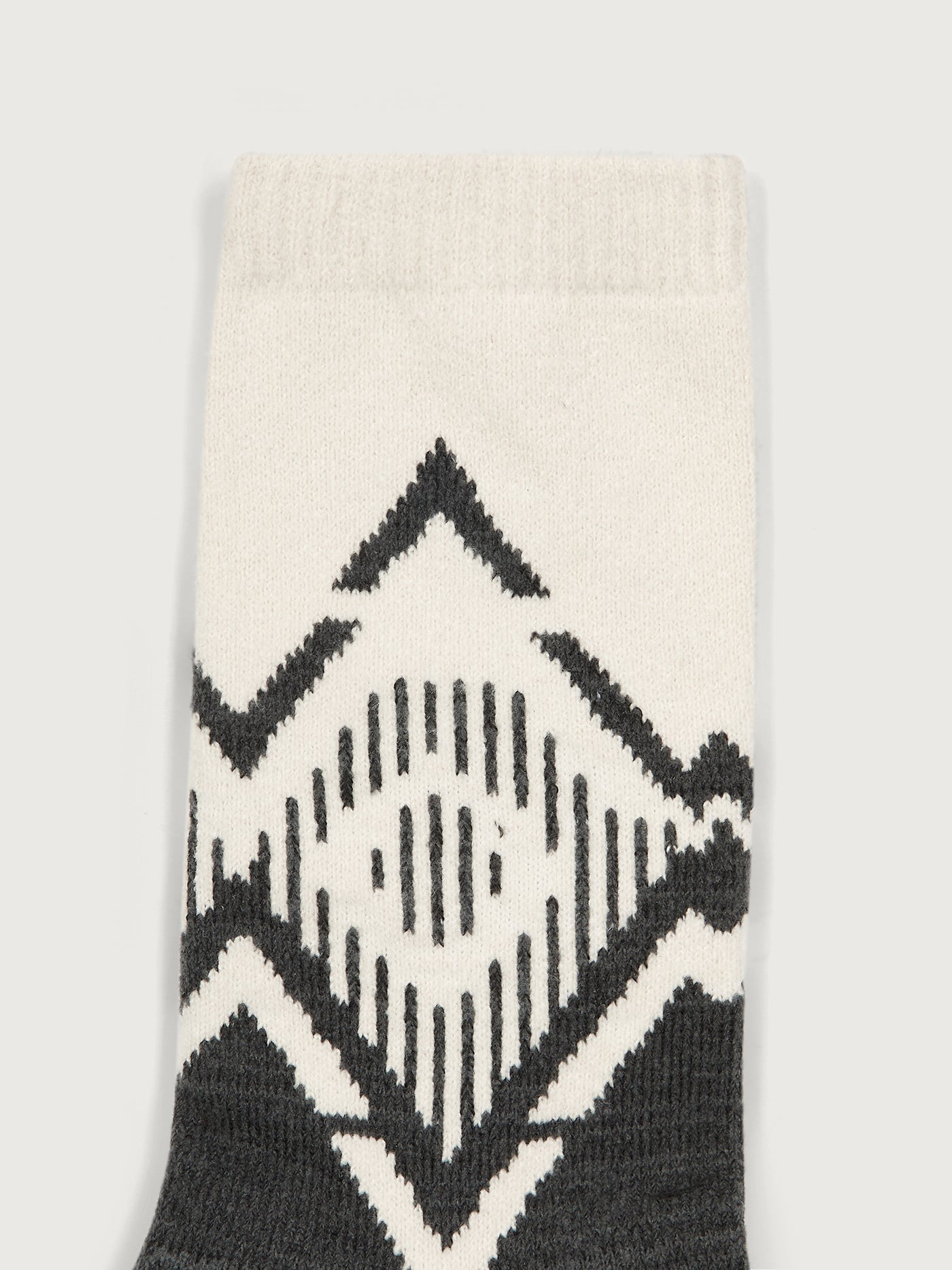 Varley Charcoal Marl Erica Jacquard Knit Sock