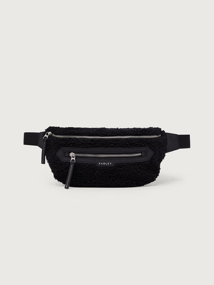 Varley Black Kansa Sherpa Belt Bag | VARLEY US