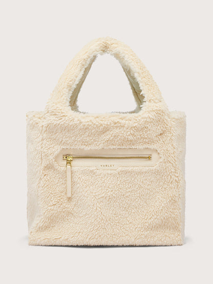 Varley Sandshell Vail Sherpa Crossbody Tote