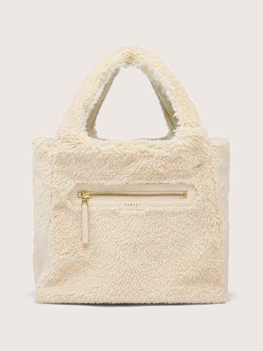 Varley Sandshell Vail Sherpa Crossbody Tote