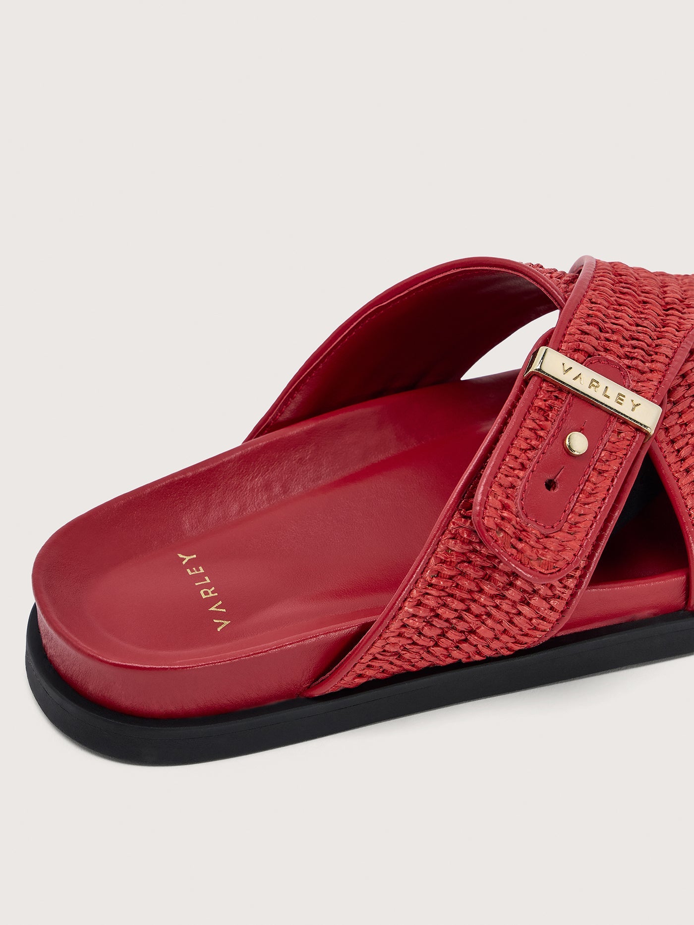 Varley Bossa Nova Esla Slide Sandals Textile