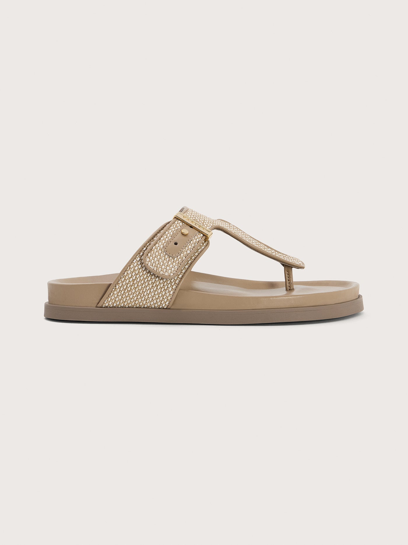 Varley Cinder Aisne Toe Post Sandals Textile